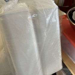 Foam Square Containers 