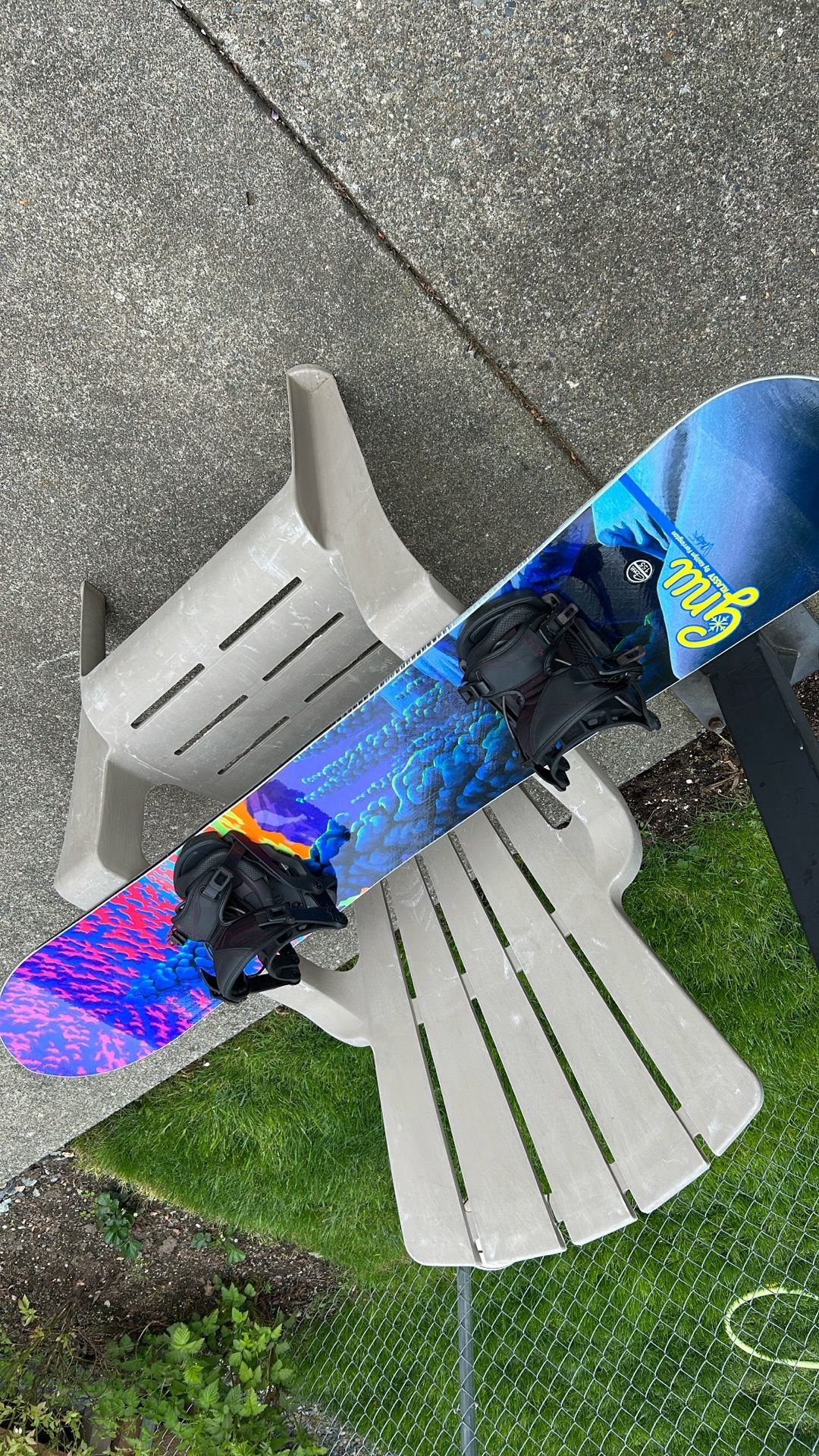 Gnu Klassy women’s snowboard 155cm