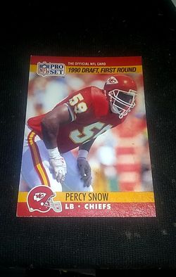 Chiefs football card