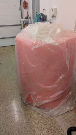 Paint booth filter material