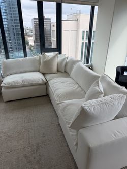 Living Spaces cloud couch