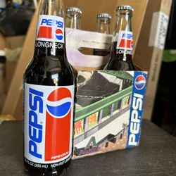 1995 MLB Vintage Pepsi Diamondback Long Neck Bottles
