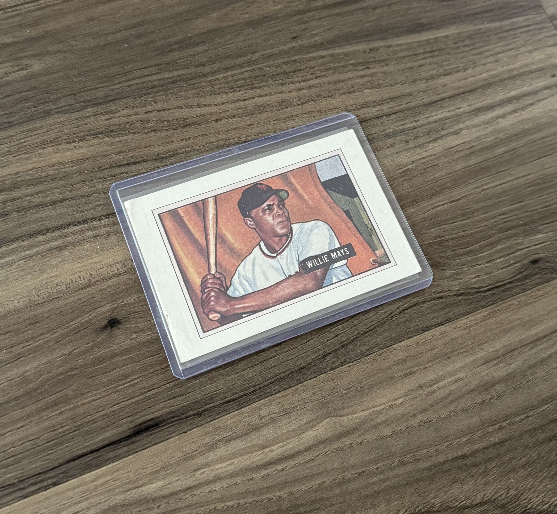 Vintage Willie Mays Baseball Card