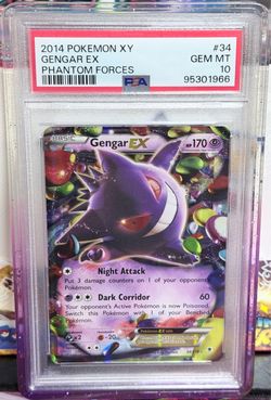 Gengar EX Phantom Forces PSA 10 Gem Mint