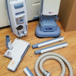 NEW cond ELECTROLUX LUX V  VACUUM WITH  FLOOR BUFFER  , ALL ATTACHMENTS  , AMAZING POWER SUCTION  , WORKS EXCELLENT  ,   , RETALS PRICE  $ 1199.     1