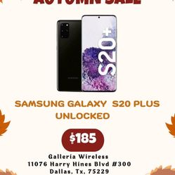 Samsung Galaxy S20 Plus 128 Gb Unlocked 