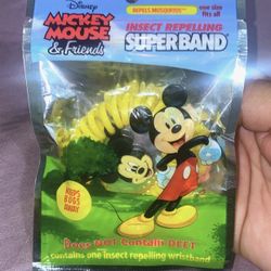 Disney’s Mickey Mouse and Friends Insect Repelling Superband! REUSABLE