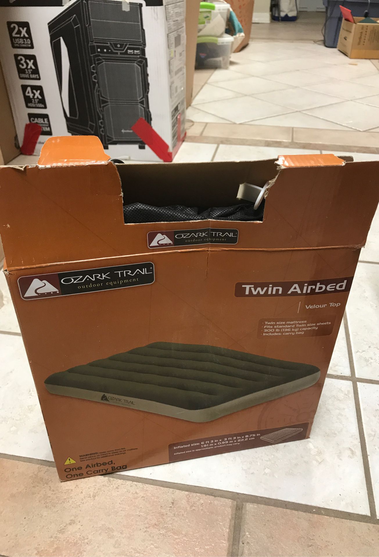 O ark Trail Twin Airbed