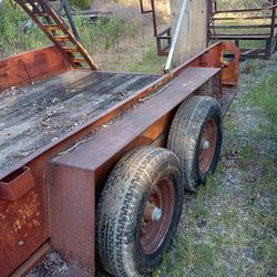 Bobcat, Tractor Heavy Equipment Trailer $3500