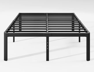 King Metal Platform Bed