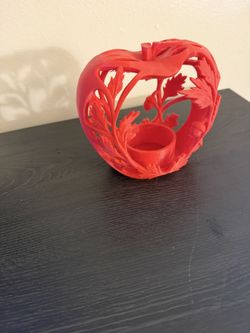 Apple Tea Light Holder – 3D Printed Fall Leaf Candle Lantern
