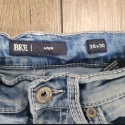 Mens 28x30 Bke Jeans