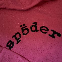Pink vvs Spider Hoodie 