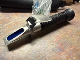 CNC Mach. Coolant Refractometer, measures % to get mixture right, New, never use
