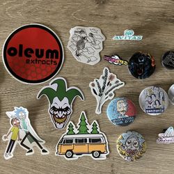 Sticker And Button Pack