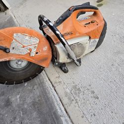 Stihl Ts420 Concrete Cut