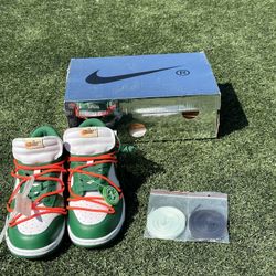 Nike Dunk Green Off White