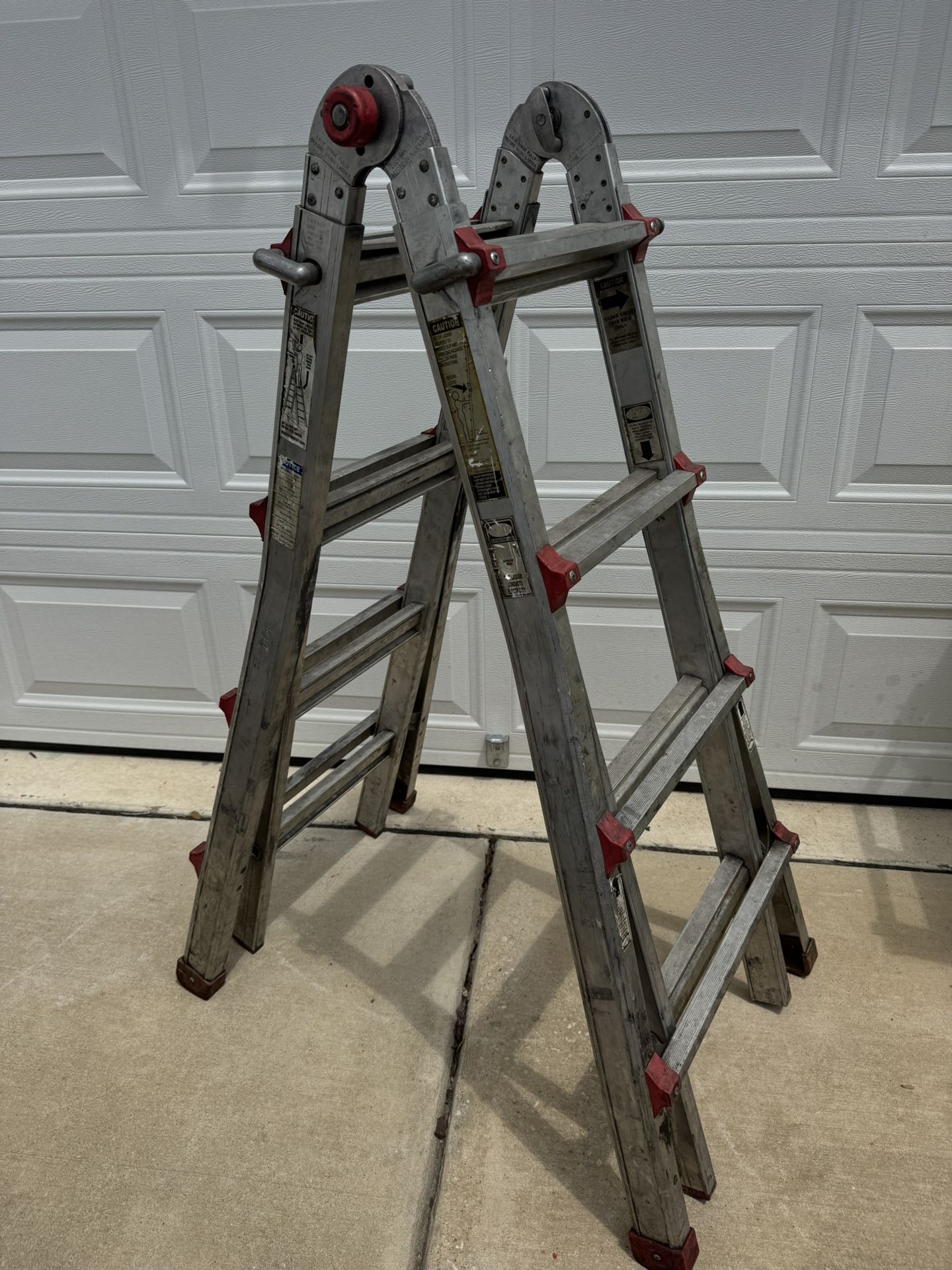 17’ Franklin Extension Expansion Multiuse Aluminum Ladder