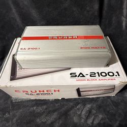 Crunch SA-2100.1 Smash Series