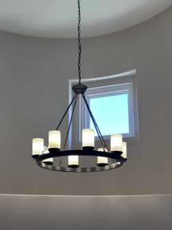 Pottery Barn “Veranda” Round Chandelier