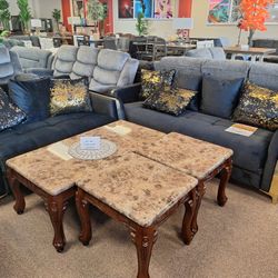 Bk Futton Galaxy Sofa And Love Seat 