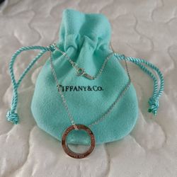 Tiffany & Co. Round Pendant Necklace
