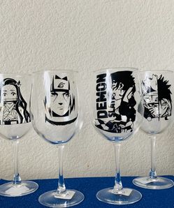 Personalized wine glasses!