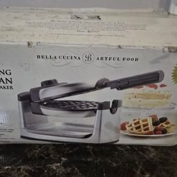 Bella Cucina Rotating Belgian Waffle Maker