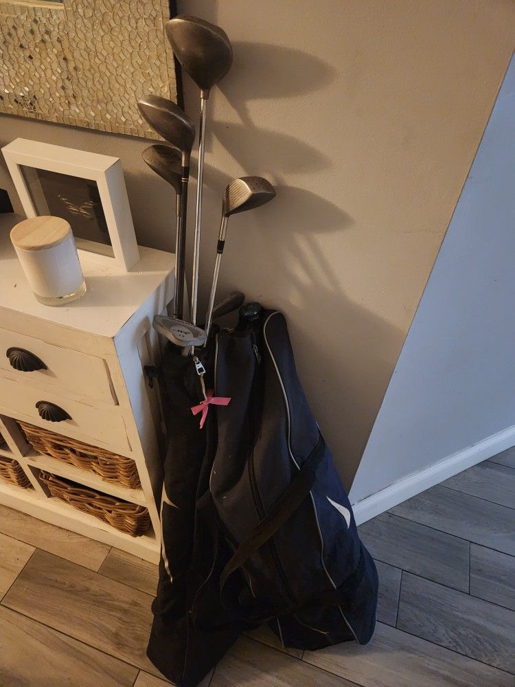 Golf clubs and Baseball/Softball Bats/Equipment