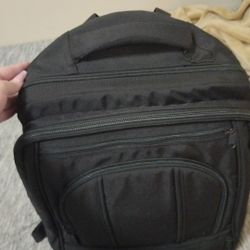 Brenthaven Pro Black Nylon Laptop Backpack