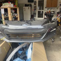 Front Clip And Rear spoiler off a Subaru BRZ
