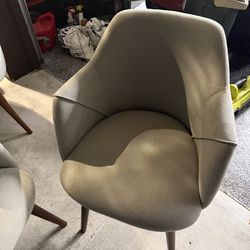 Grey dining chairs