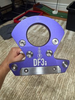 L.A.B. Golf DF3i Putter 35” 70° Lie RH Purple ACCRA White-SuperStroke Pistol 1.0