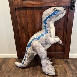 Large Jurassic Blue Stuffed Animal