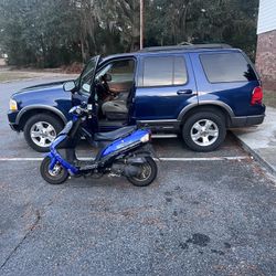 Blue Ford Truck 