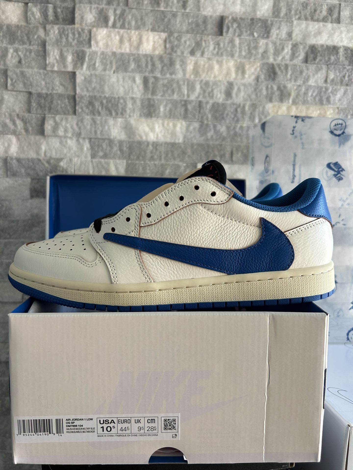 Jordan 1 Low Ts X Fragment