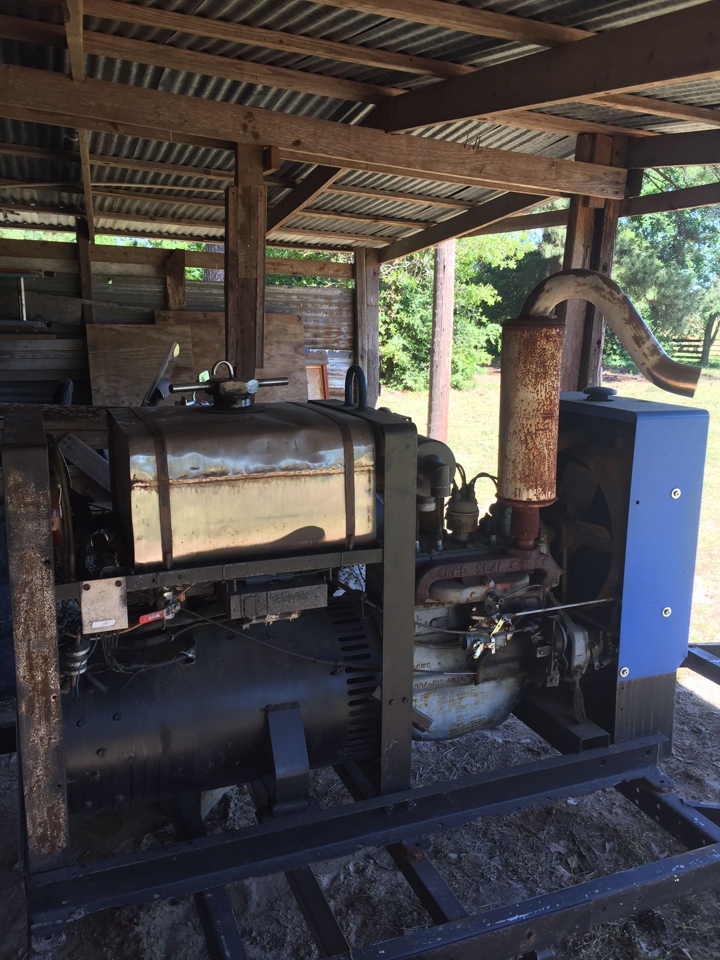 1975 Miller Big 40 welder , new diodes, new reasstat, new carburetor
