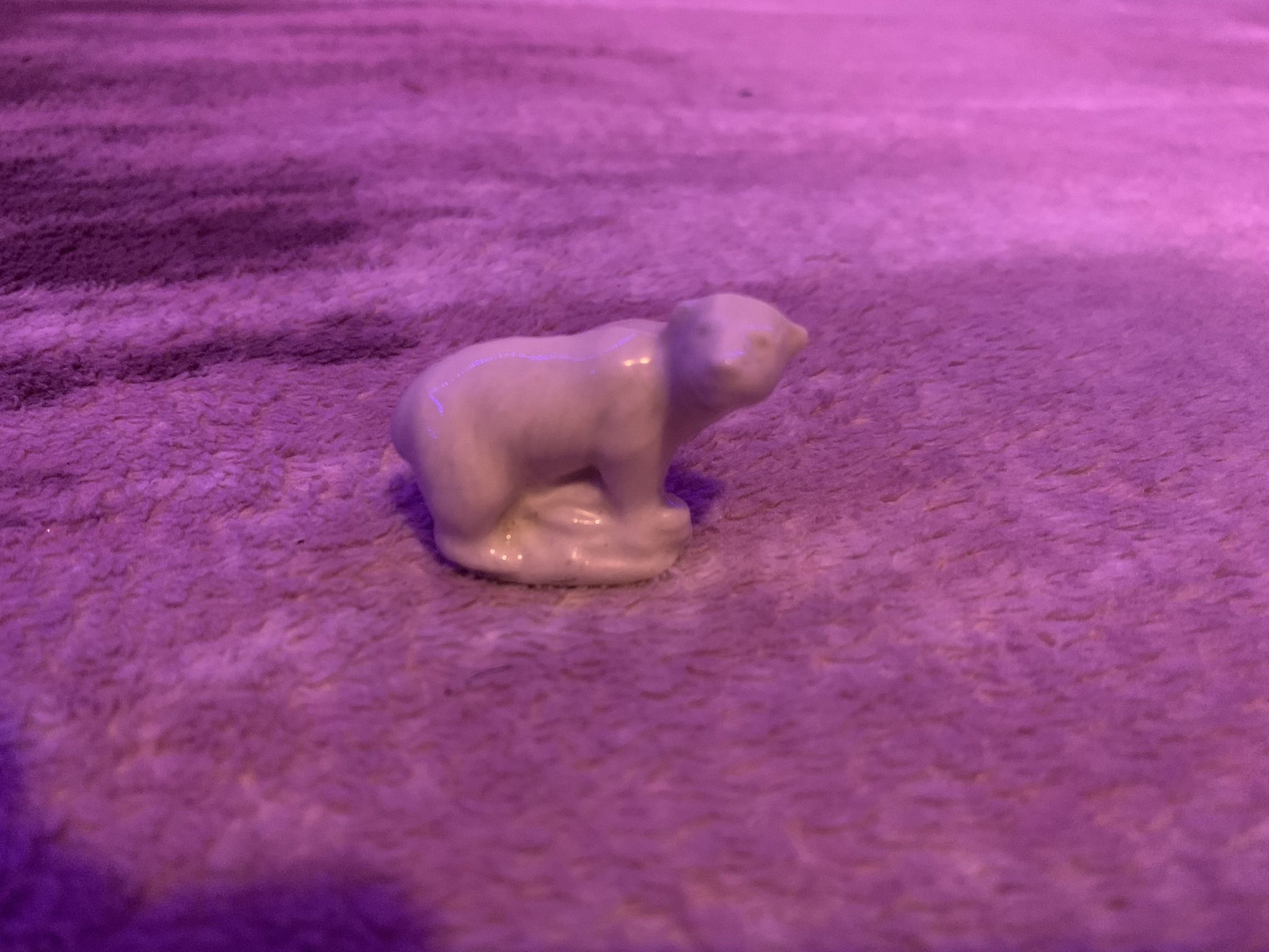 Genuine, Antique, porcelain Polar bear figurine