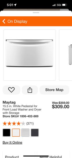 Maytag Laundry Pedestal