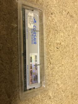 Corsair platinum series (2x512mb) ddr ram