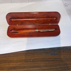 VINTAGE PREMIUM WOODEN PEN WITH CASE