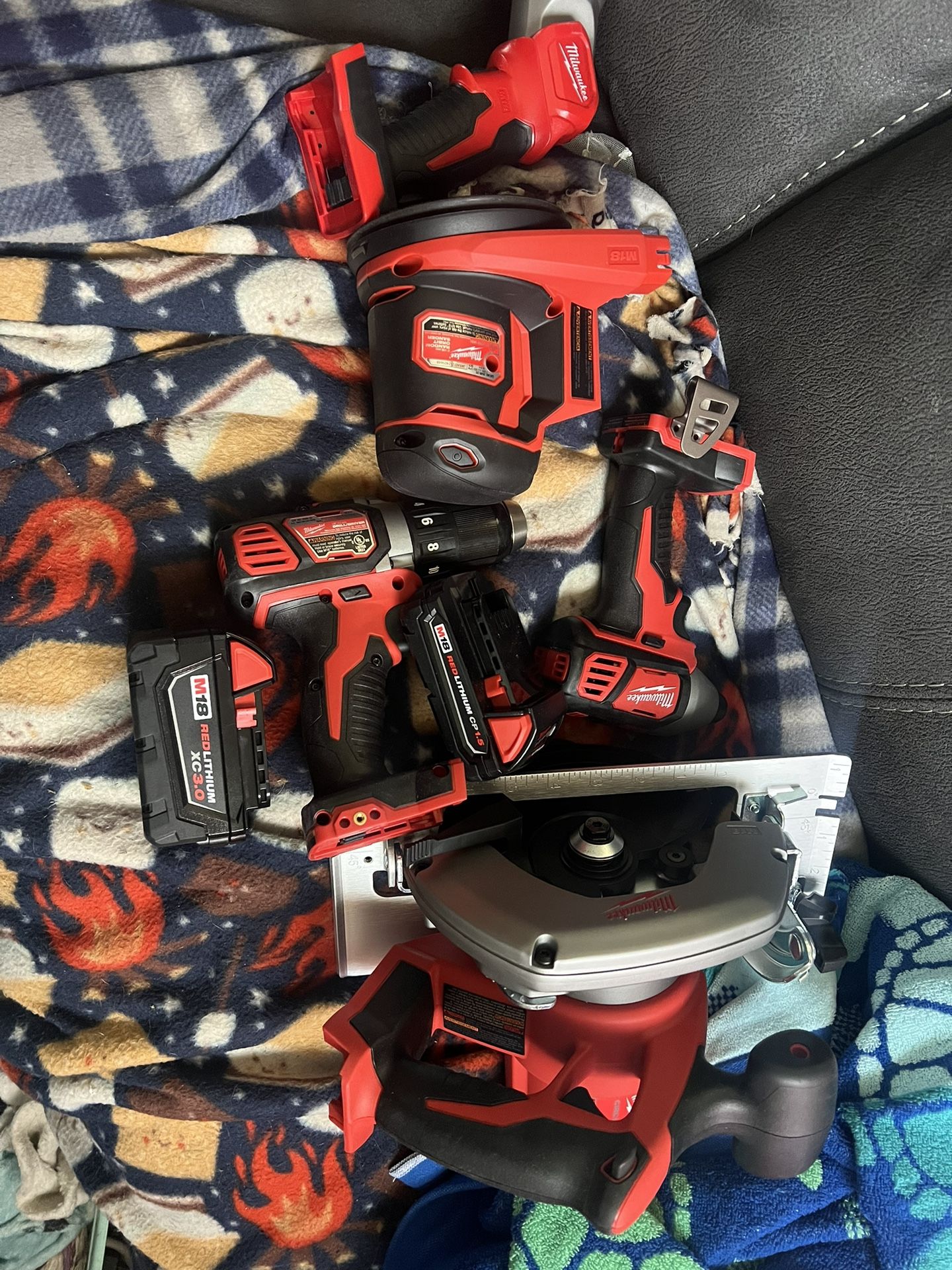 Milwaukee 5 Piece Tool 