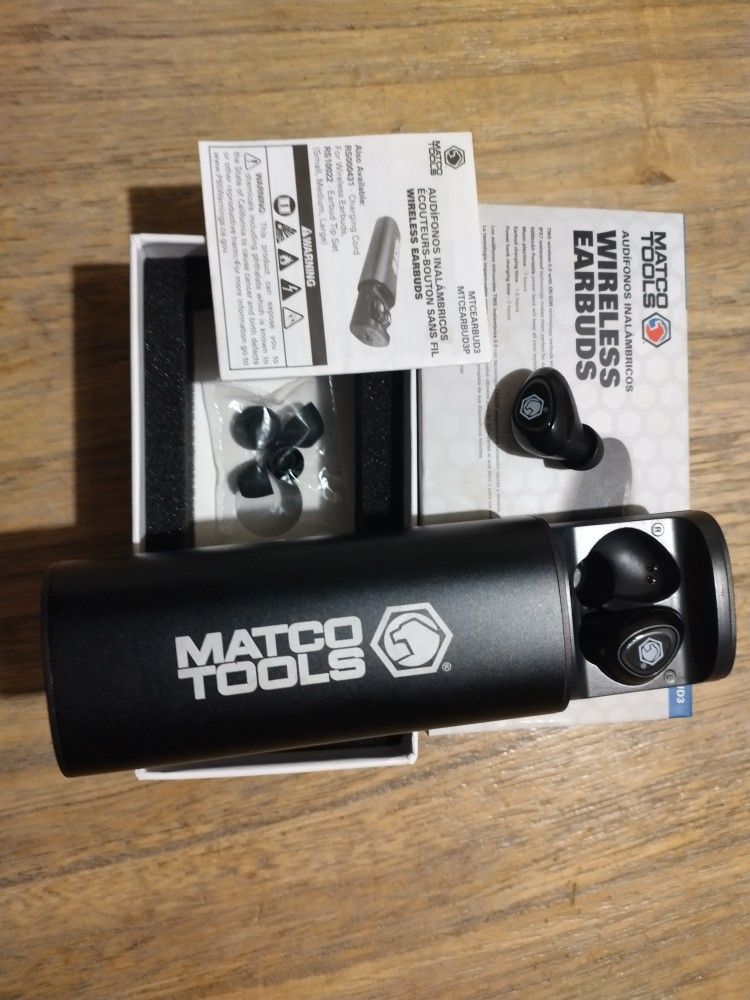 Matco Tools Wireless Earbuds