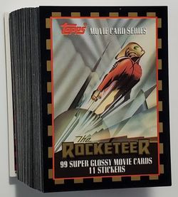 1991 Rocketeer Cards Complete Set Topps