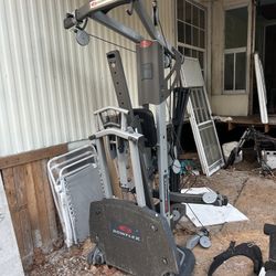 Various Gym Equipment Bow flex 
