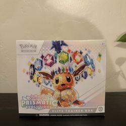 Pokemon Prismatic Evolutions Elite Trainer Box