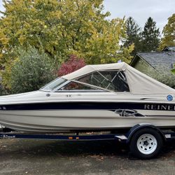 1998 Reinell 185 Bowrider w/ Trailer - only 249 Hours!! (Family-Owned + Loved)