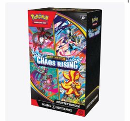 Pokemon Chaos Rising booster bundle