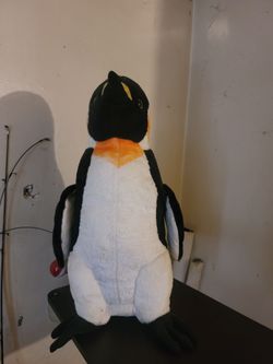 Large stuffed  penguin