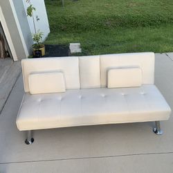sofa cama de piel buenas condiciones